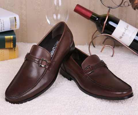Salvatore Ferragamo Business Men Shoes--044
